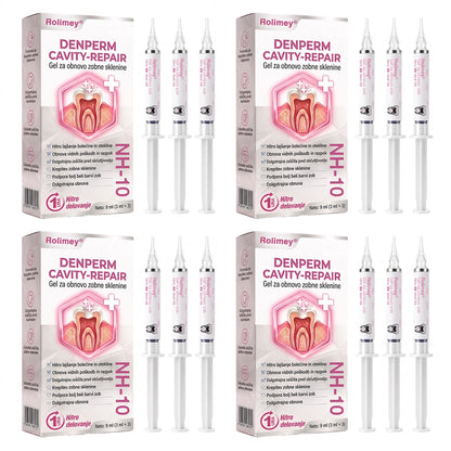 🇸🇮🐺🐺Rolimey® DenPerm – Naravni gel za obnovo zobne sklenine in obnovo zob, poškodovanih zaradi kariesa